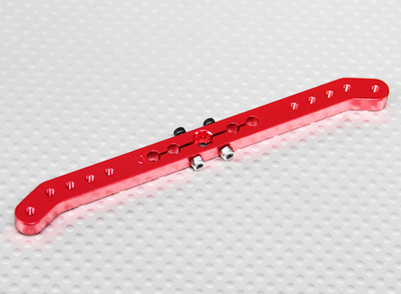 Deber pesada 4.6in aleación de Pull-Tire brazo de Servo - JR (rojo)