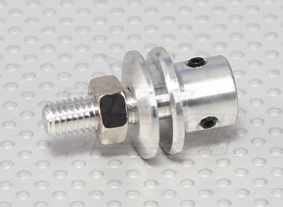 Prop adaptador w / Acero tuerca del eje de 3 mm (Grub tipo tornillo)