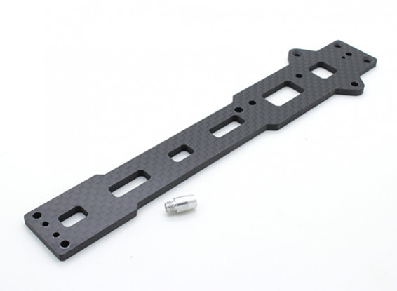Chasis superior de la placa (fibra de carbono) w / hardware - A2003T, 110BS y A2010