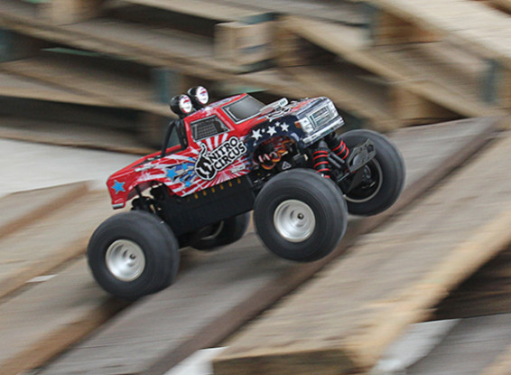 Basher Nitro Circus 1/16 Mini Monster Truck (ARR)
