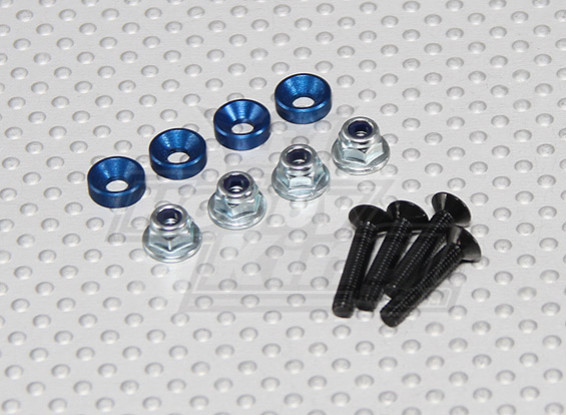 El color del tornillo de montaje Servo Conjunto (azul)