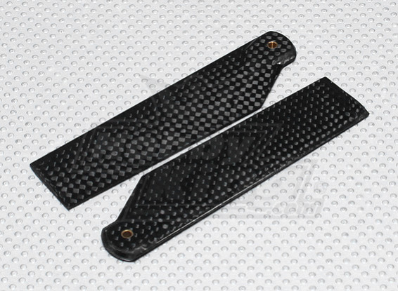 Las cuchillas de 105 mm de fibra de carbono de cola (700size) (1 par)