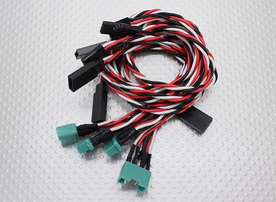 MPX estilo plug-in Ala Mazo de cables para Velocity (alerón y Flap)