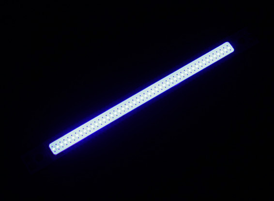 3W LED azul de la aleación de Gaza de 120 mm x 12 mm (3s Compatible)
