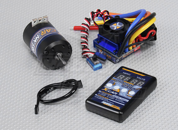 Sistema Hobbyking X-coche sin cepillo 6100KV Potencia / 100A