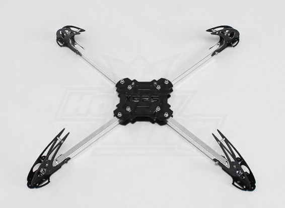 600 mm Marco HobbyKing X525 V3 fibra de vidrio Quadcopter