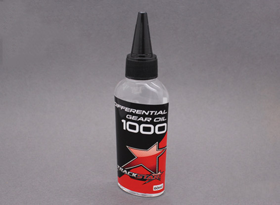 TrackStar silicona aceite de Diff 1000cSt (60 ml)