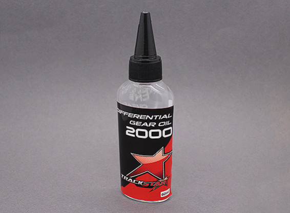 TrackStar silicona aceite de Diff 2000cSt (60 ml)