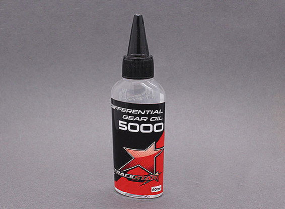 TrackStar silicona aceite de Diff 5000cSt (60 ml)