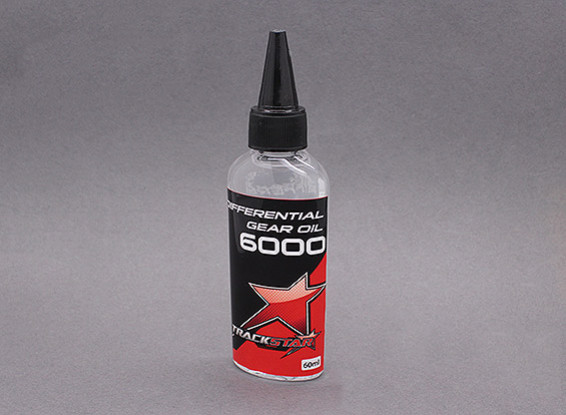 TrackStar silicona aceite de Diff 6000cSt (60 ml)