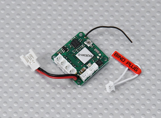 Tablero de control principal RX / ESC / Gyro - QR Ladybird Micro Quad