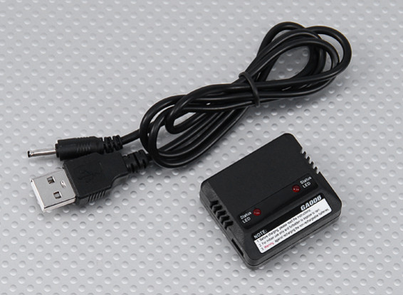 Walkera GA006 Dual USB cargador de Lipo (QR Ladybird / Genius CP / Mini CP)