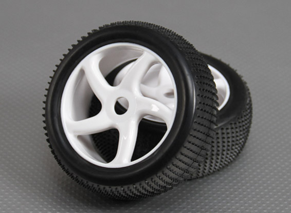 1/8 Buggy rueda / neumático de 17 mm Hex (2pcs / bolsa)