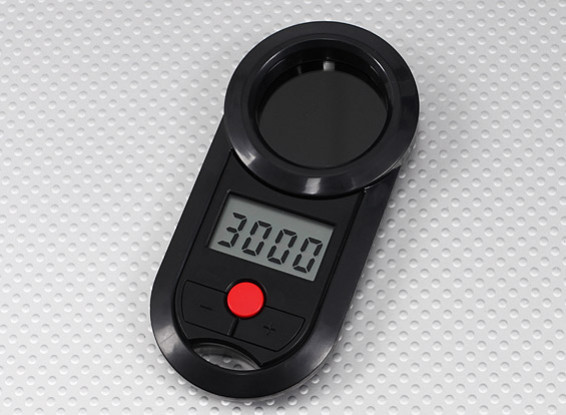 Turnigy LCD del tacómetro para el helicóptero 800 ~ de 4200RPM