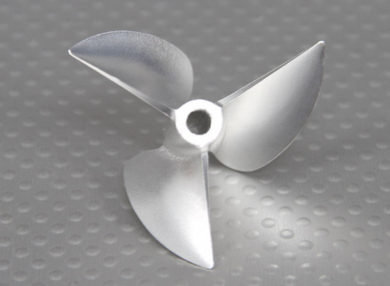 50mm 3 aluminio de la lámina del CNC Barco Prop (P1.4 / 3x3) (invertido)