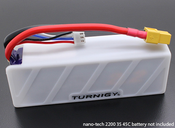 Turnigy suave de silicona protector de la batería de Lipo (1600-2200mah 3S-blanco 4S)