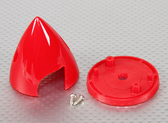 Spinners de plástico 2 "Rojo