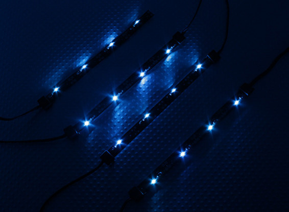7 modo de sistema de iluminación del chasis del coche de RC (azul)