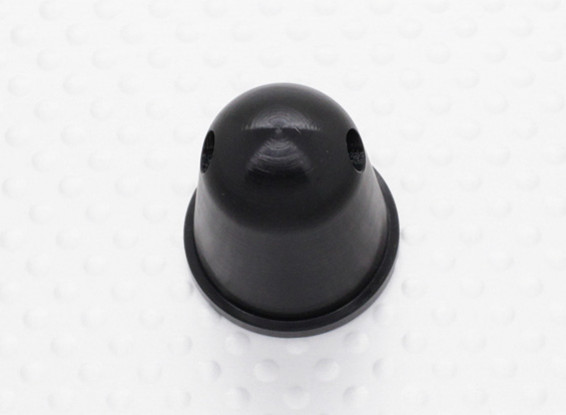 Prop Nut / Spinner 22 mm de aleación de 3/8 "-24 anodizado Negro