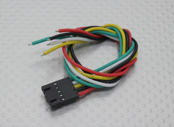 5 Pin Molex Conexión del cable (los juegos de Fatshark)