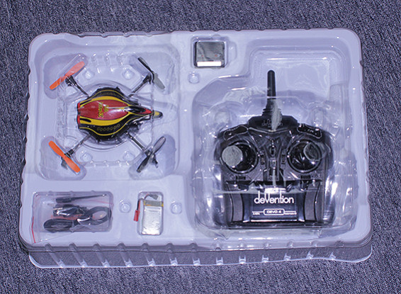 SCRATCH / DENT Walkera QR Infra X Micro Quadcopter w / IR y mantenimiento de altitud (Modo 2) (RTF)
