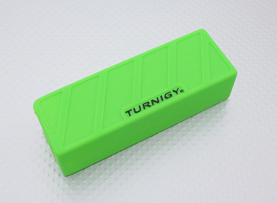Turnigy suave de silicona protector de la batería de Lipo (3S 1600-2200mAh verde) 110x35x25mm