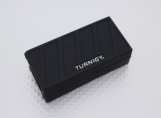 Turnigy suave de silicona protector de la batería de Lipo (3S 1000-1300mAh Negro) 74x36x21mm