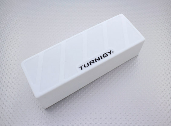Turnigy suave de silicona protector de la batería de Lipo (5000mAh blanco 4S) 148x51x37mm