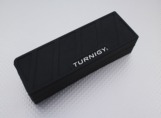 Turnigy suave de silicona protector de la batería de Lipo (5000mAh 4S Negro) 148x51x37mm