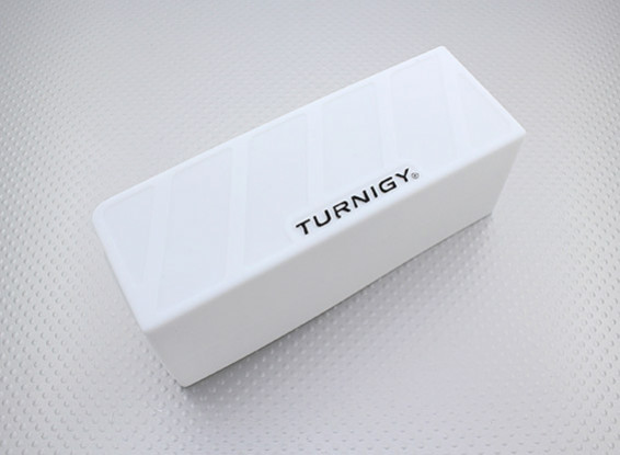 Turnigy suave de silicona protector de la batería de Lipo (5000mAh 6S blanco) 145x51x53mm