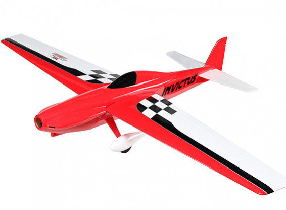 HobbyKing® Invictus EF-1 pilón Racer Balsa 1288mm - Rojo (ARF)