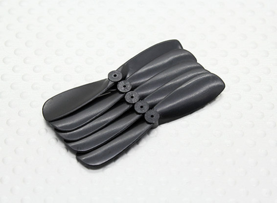 45mm bolsillo Quad-Prop Rotación de CW (desde la parte posterior) - Negro (5 piezas)