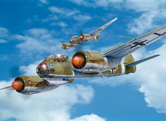 Kit de Italeri Escala 1/72 Junkers Ju 88 A-4 Modelo de plástico