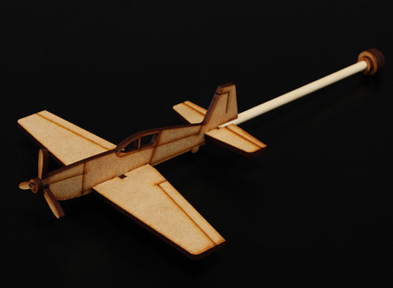 Práctica extra de 300 palillo plano cortado con láser Modelo de madera (Kit)
