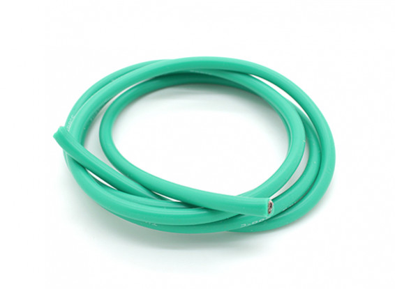 Turnigy Pure-silicona de alambre 12 AWG 1m (verde)