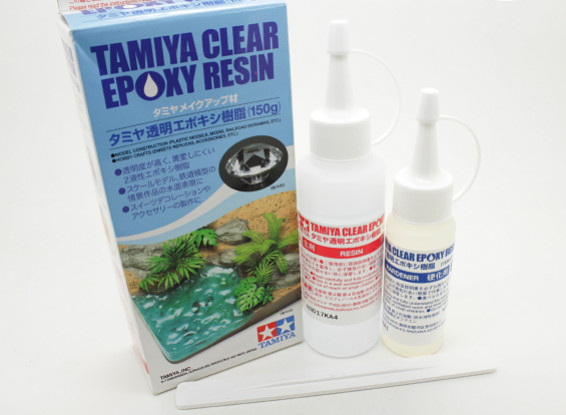 Tamiya Claro resina de epoxy (150g)