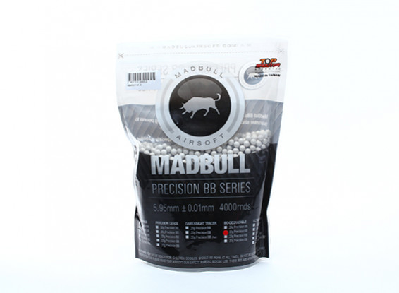 Bolsa Madbull precisión 0,25 g biodegradable BB 4000rds