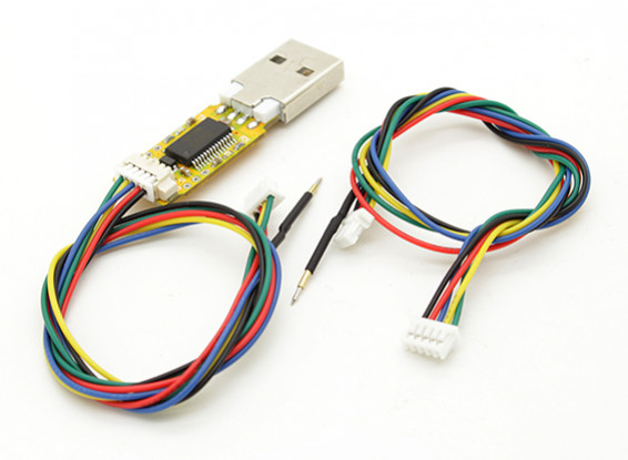 FTDI USB flash del palillo de la Micro y Mini regulador de vuelo con los cables CMM (Multi Wii)