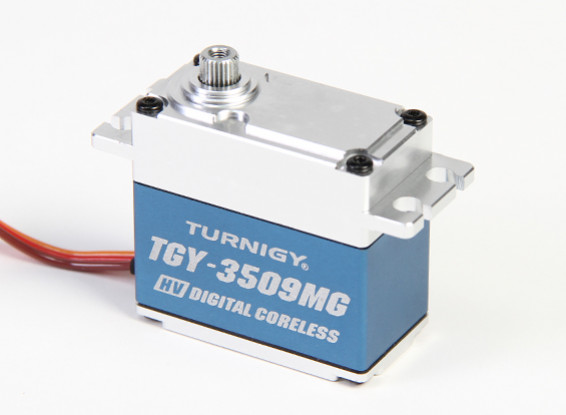 Turnigy ™ TGY-DS3509MG esfuerzo de torsión del BB / DS / MG w / carcasa de aleación de 40 kg / 0.12sec / 78g
