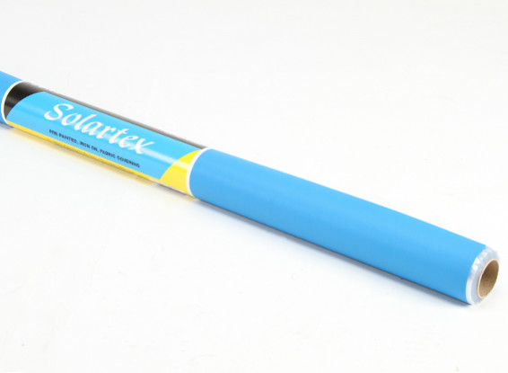 Satén Solartex pre-pintado plancha en el tejido de revestimiento (azul claro) (5mtr)