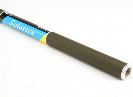 Satén Solartex pre-pintado plancha en el tejido de revestimiento (verde oscuro) (5mtr)