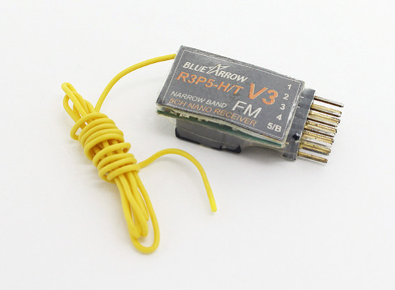 Flecha 5CH 3,8 g 35Mhz FM Receptor micro - v3