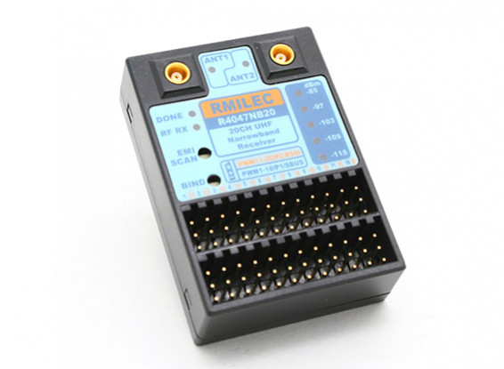 Sistema RMILEC R4047NB20 canal UHF LRS Receptor Para NB20
