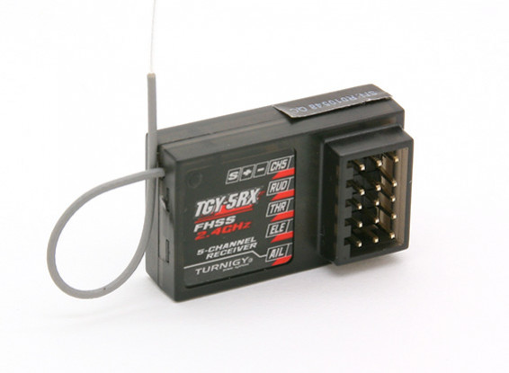 Receptor Turnigy 5RX 5Ch de Mini de 2,4 GHz FHSS