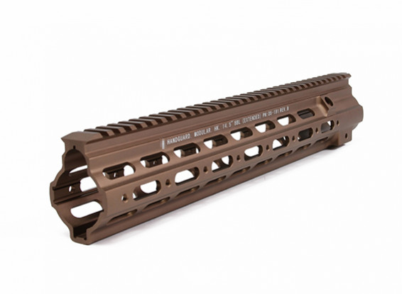 DYTAC G Estilo 14.5inch SMR carril por Umarex / VFC HK416 AEG / GBB (tierra oscura)