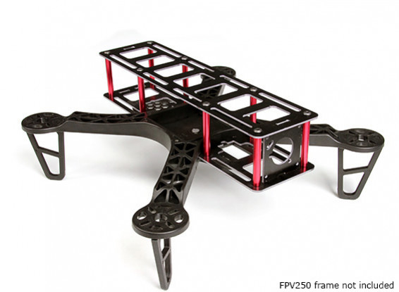 HobbyKing FPV250 Racing Drone marco largo del Kit de actualización