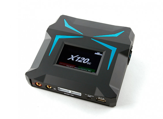 X120 120W pantalla táctil inteligente cargador del balance 6S