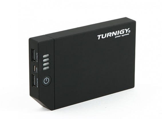 Turnigy banco de la energía 10000mAh w / 2.1A de salida USB dual