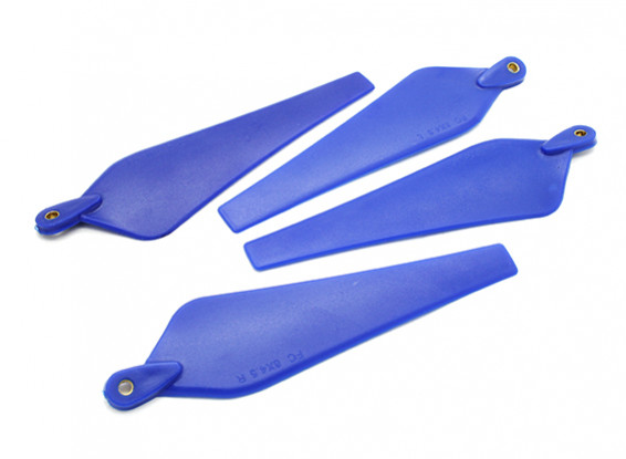 Multirotor hélice plegable 8x4.5 Azul (CW / CCW) (2pcs)