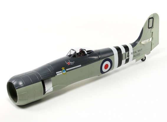 Avios Hawker Sea Fury 1200mm - Fuselaje